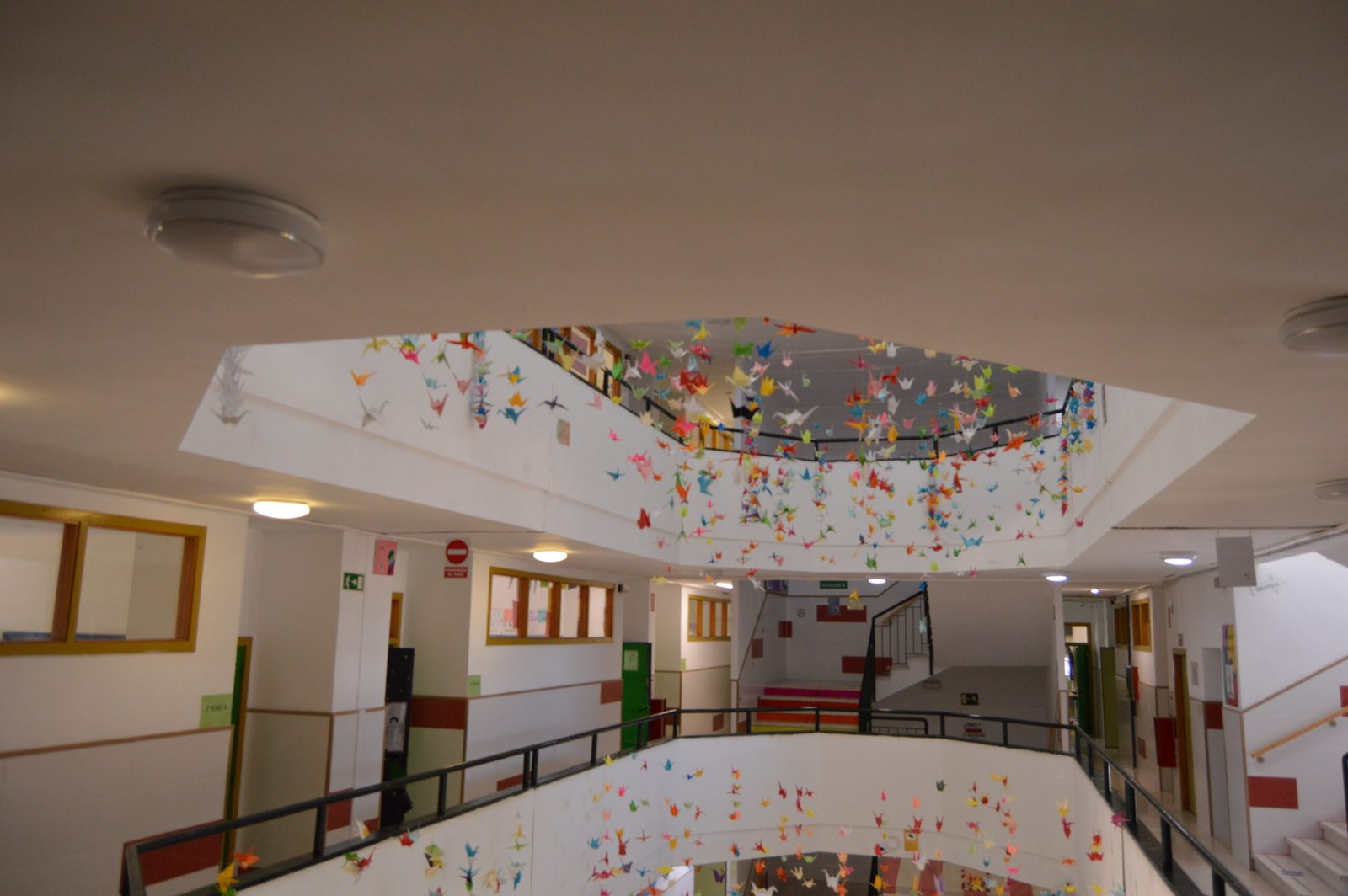 Interior del centro educativo