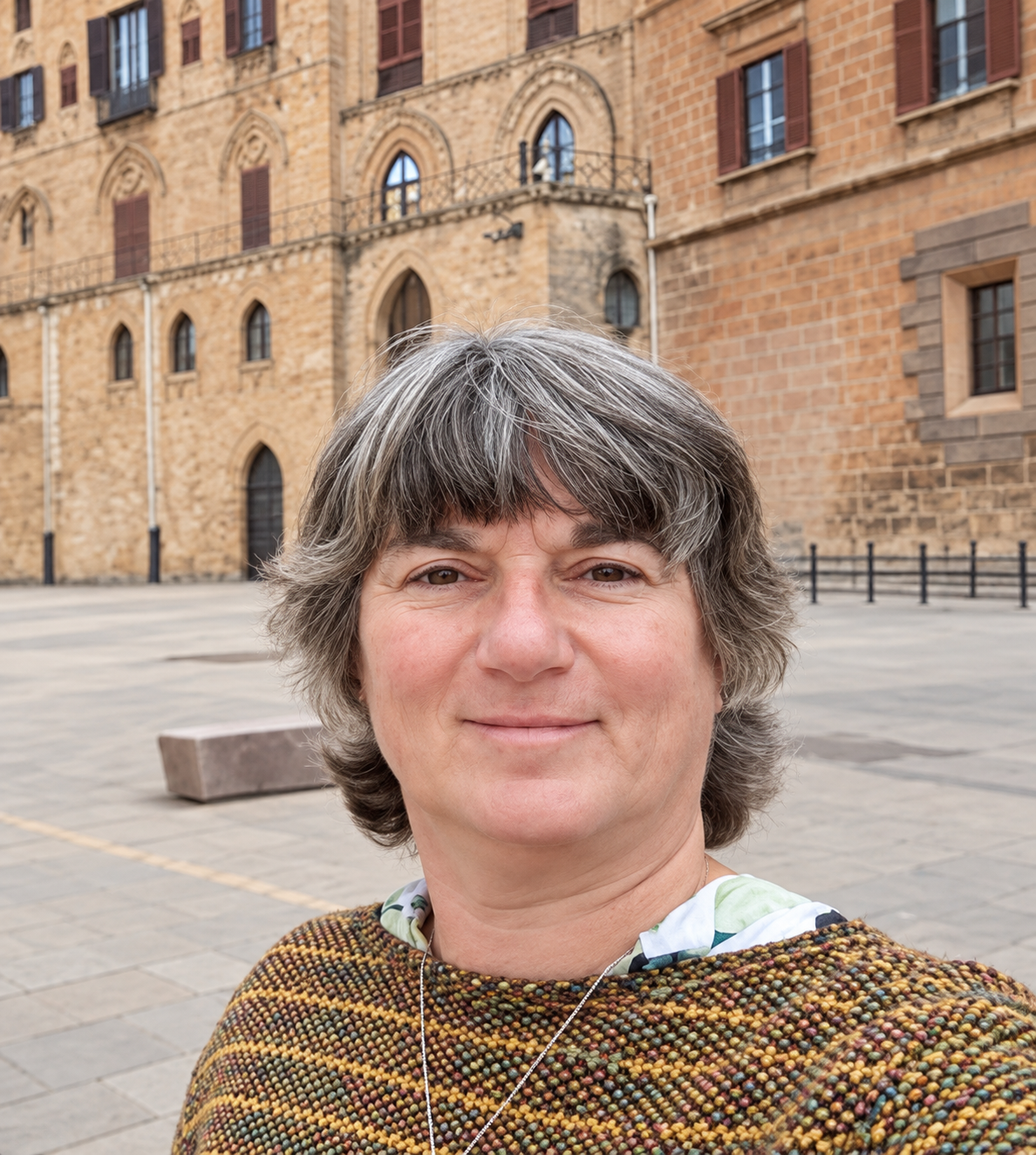 María Luisa Merino Córdoba durante su movilidad Erasmus+ en Palermo, Sicilia