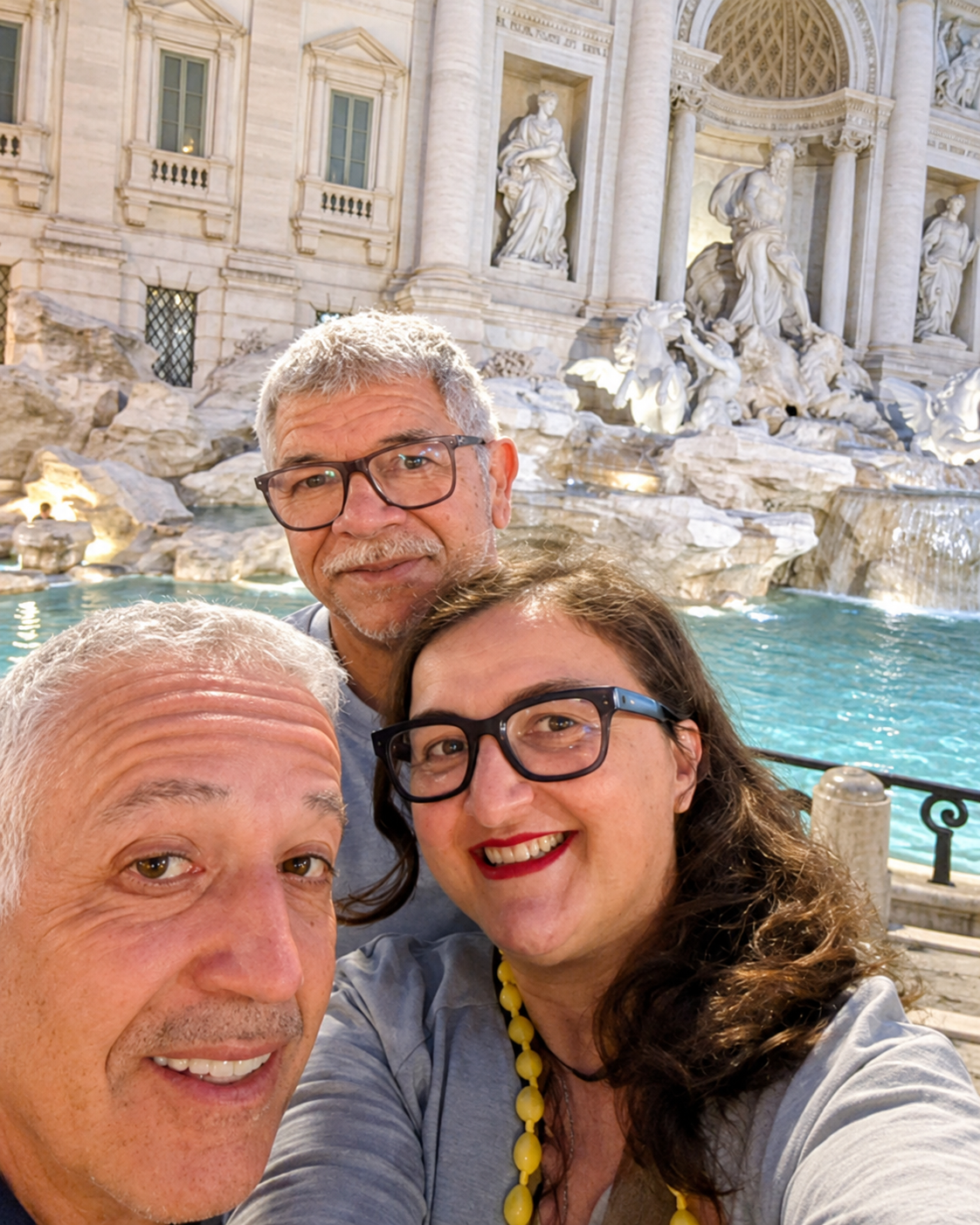 Nicol Dermitzakis López durante su movilidad Erasmus+ en Roma, Italia